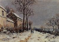 Sisley, Alfred - The Effect of Snow at Veneux